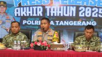 Rilis Akhir Tahun 2025 Polresta Tangerang: Angka Kriminalitas Turun 16,6 Persen