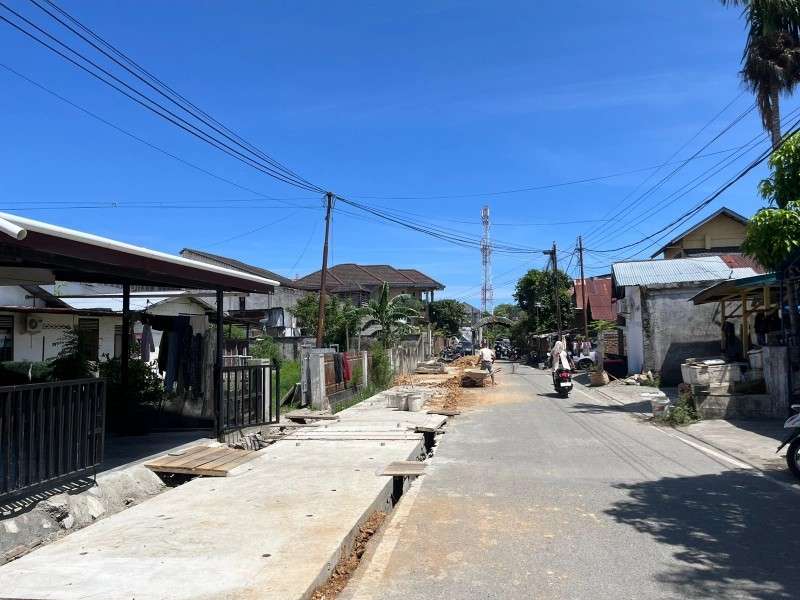 Warga Keluhkan Pembuatan Parit di Desa Peuniti yang Diduga Tak Sesuai Spesifikasi