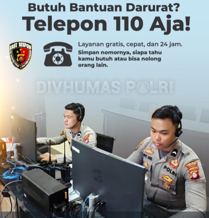 Call Center 110 Polri, Layanan Darurat Gratis 24 Jam untuk Keamanan Masyarakat Call Center 110 Polri, Layanan Darurat Gratis 24 Jam untuk Keamanan Masyarakat