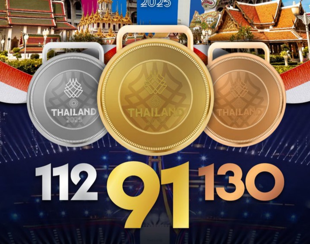 SEA Games 2025 Thailand Berakhir, Indonesia Runner Up dengan 91 Emas, 112 perak dan 130 perunggu