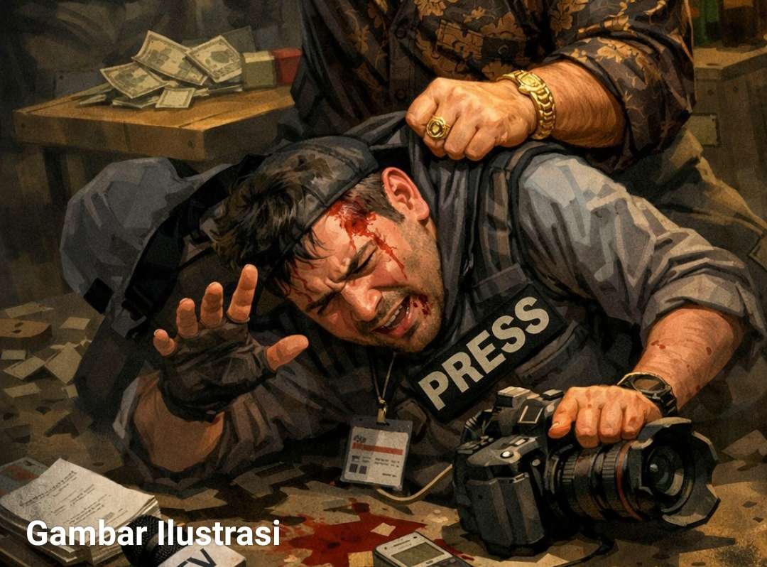 Sikapi Peredaran Miras Ilegal Wartawan Jadi Korban penganiayaan di Serang Banten