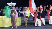 Pembukaan SEA Games 2025 di Thailand, Defile Kontingen Indonesia Tampil Memukau