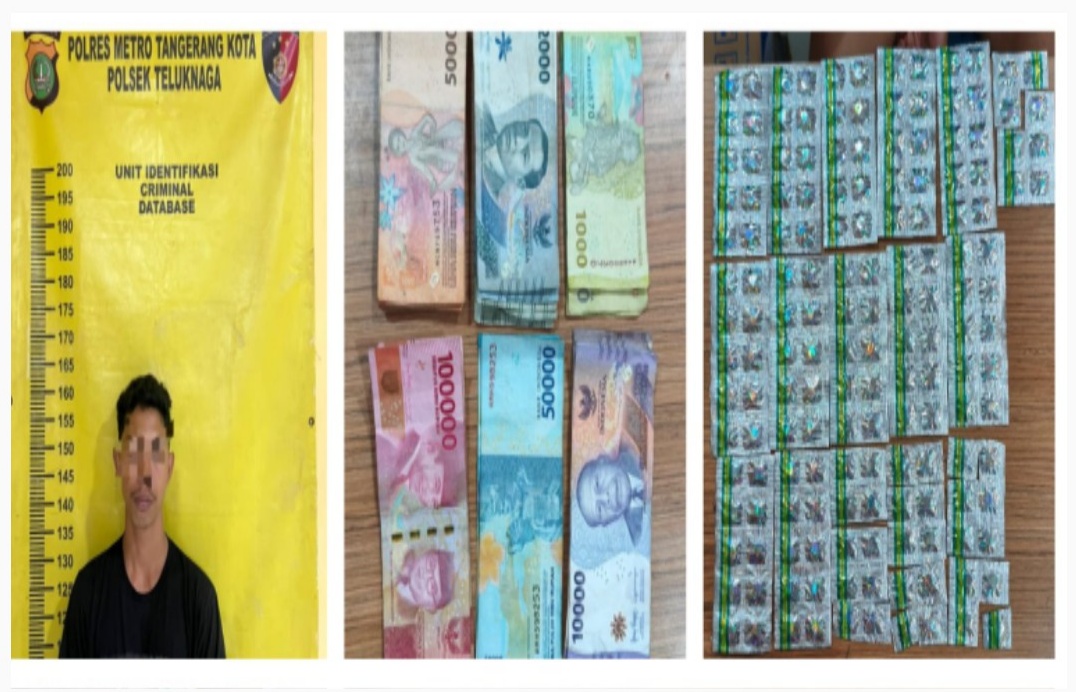 Polsek Teluknaga Ungkap Peredaran Obat Keras Ilegal Berkedok Toko Kosmetik