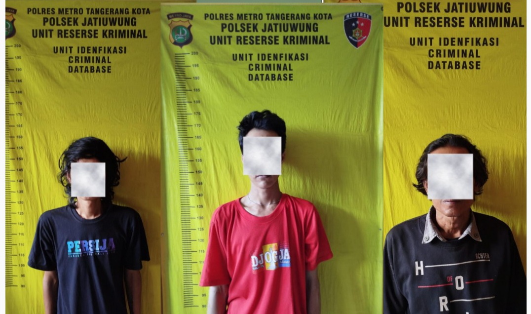 Berawal dari Informasi Warga, Polsek Jatiuwung Amankan 3 Orang dengan 145 Butir Tramadol