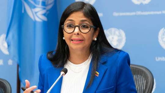 Wakil Presiden Venezuela Delcy Rodríguez Dilantik Jadi Presiden Sementara Wakil Presiden Venezuela Delcy Rodríguez Dilantik Jadi Presiden Sementara