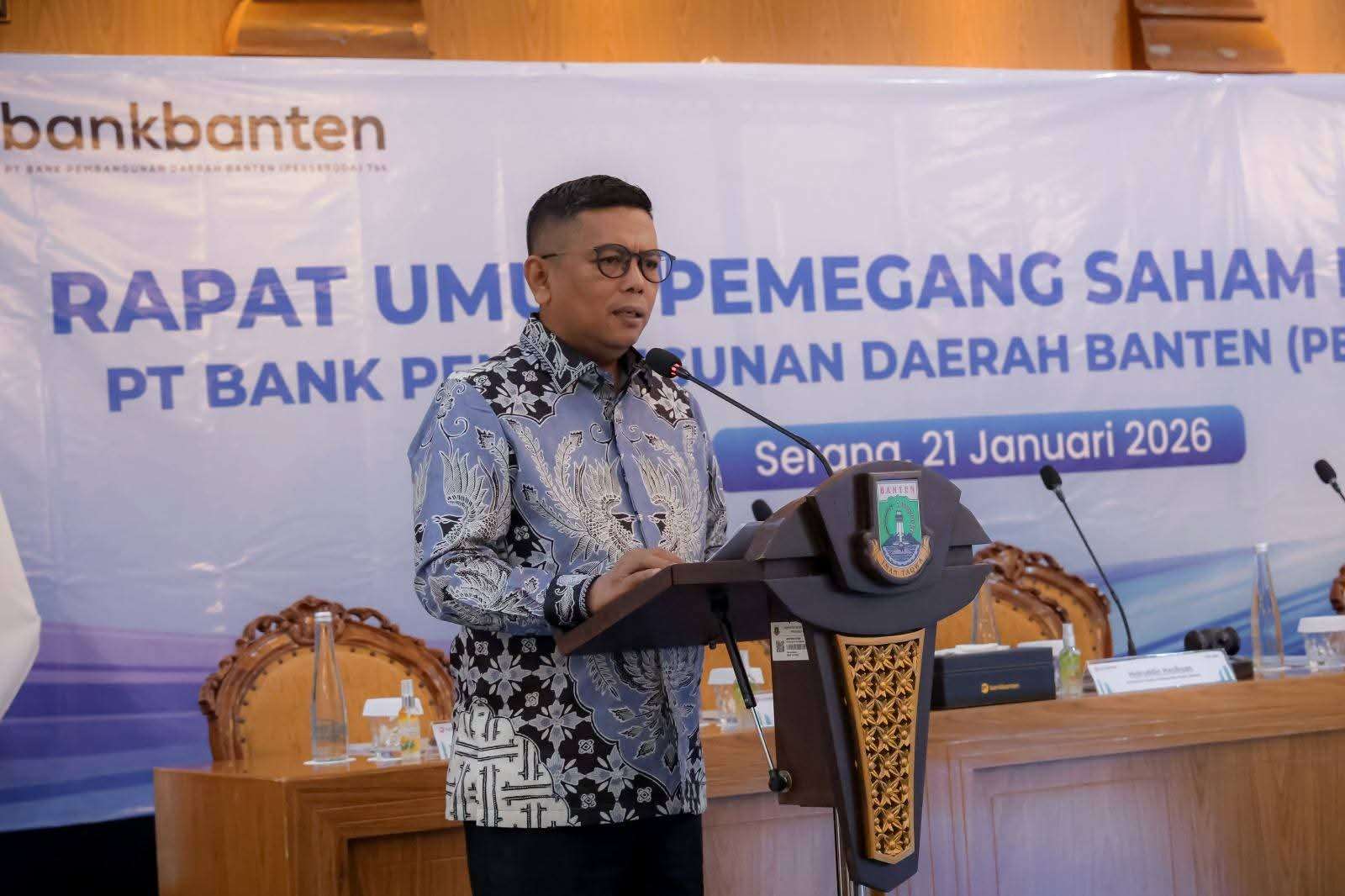 Gubernur Andra Soni Tegaskan Bank Banten sebagai Identitas dan Kebanggaan Masyarakat