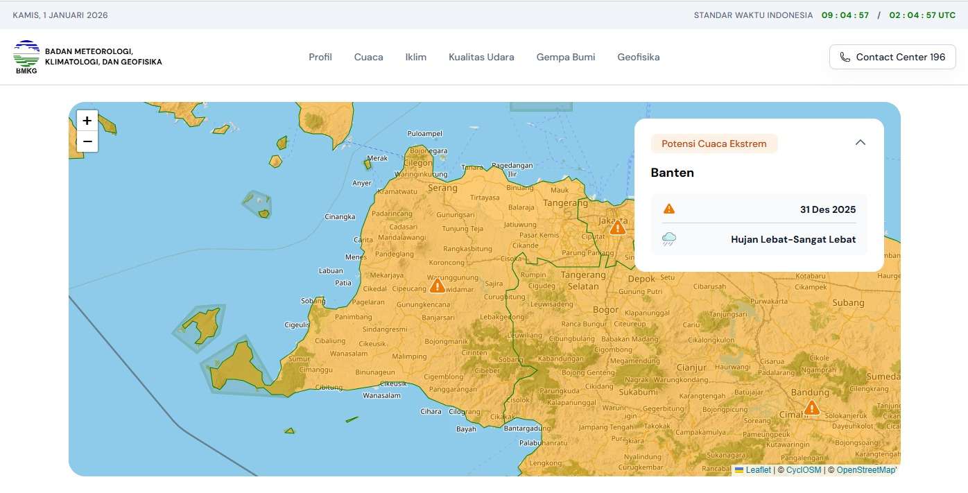 Awali Tahun 2026, Polda Banten Siagakan Call Center 110 Hadapi Cuaca Ekstrem Awali Tahun 2026, Polda Banten Siagakan Call Center 110 Hadapi Cuaca Ekstrem