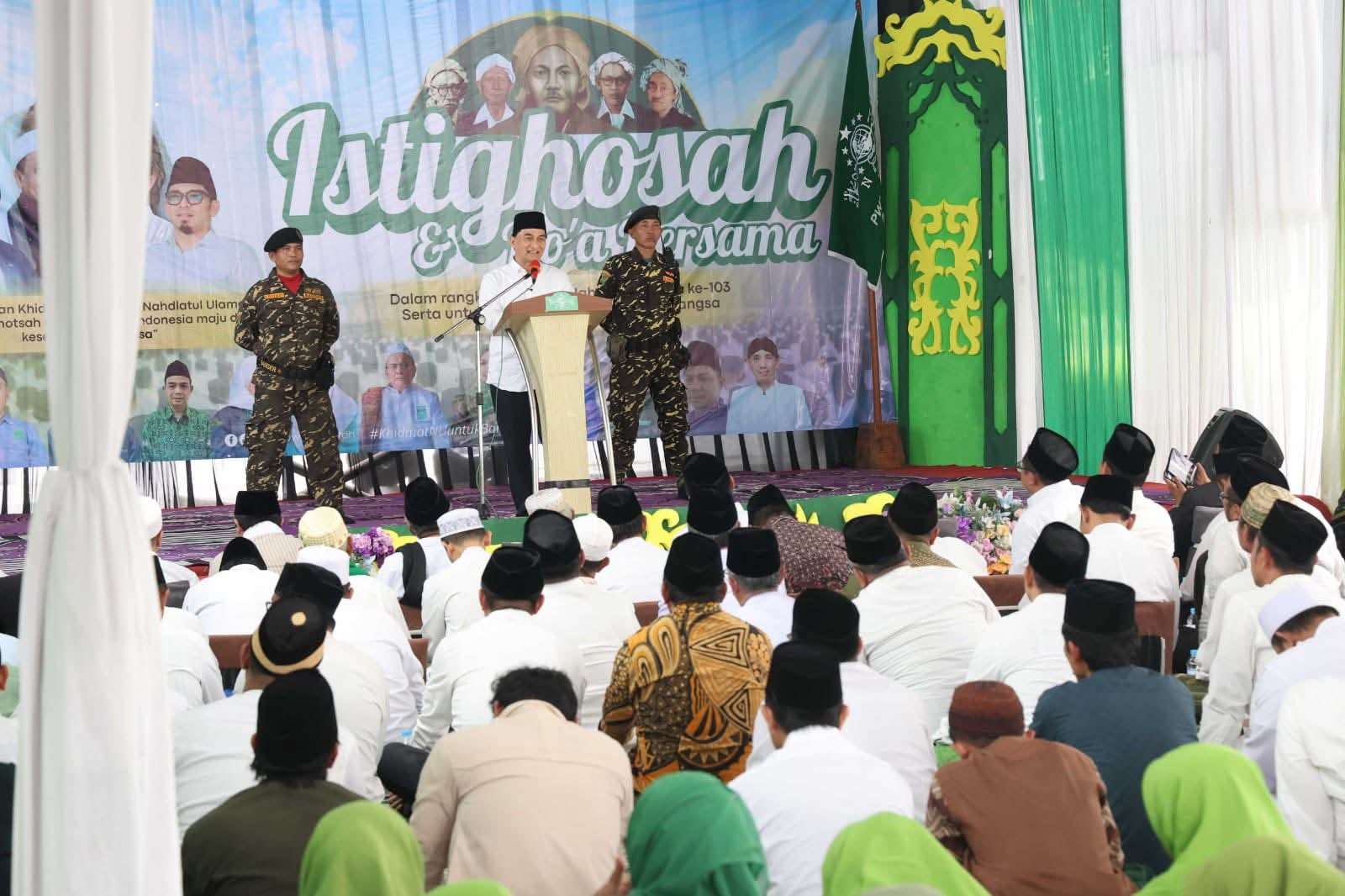Istigasah Harlah ke-103 NU, Wagub Banten Tegaskan Negara Hadir Bersama Umat