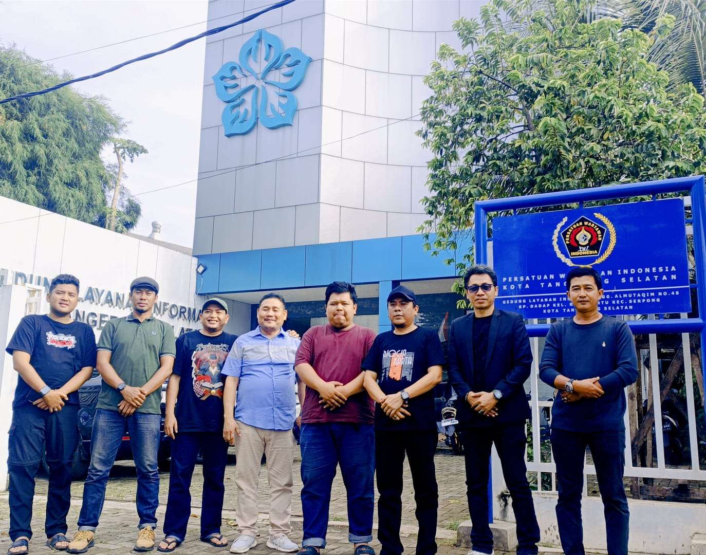 Ketua PWI Banten Rian Nopandra Kunjungi Sekretariat PWI Kota Tangsel Agar Siap Sukseskan HPN 2026