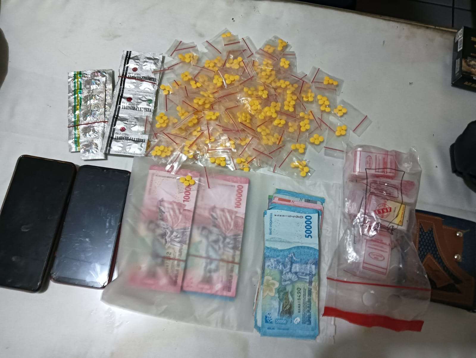 Polsek Batuceper Ungkap Peredaran Obat Keras Ilegal, Ribuan Butir Diamankan