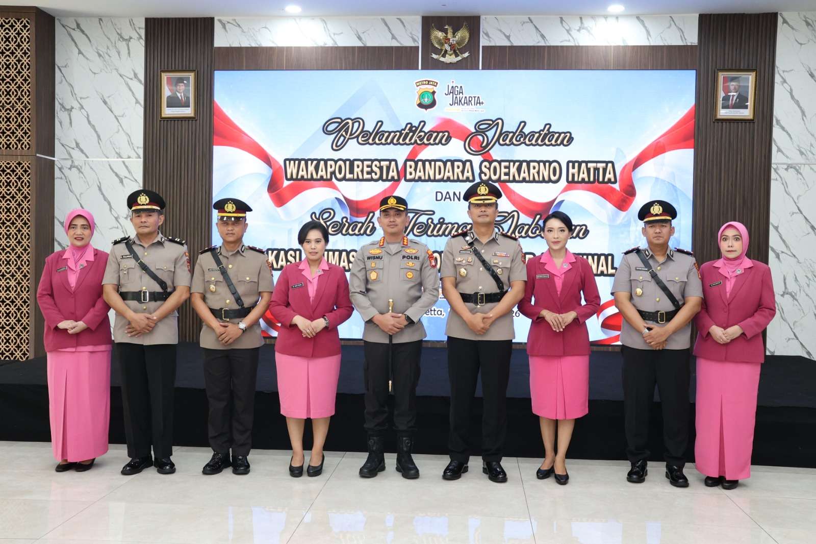 Polresta Bandara Soetta Gelar Pelantikan Wakapolresta dan Sertijab Kapolsubsektor serta Kasi Humas