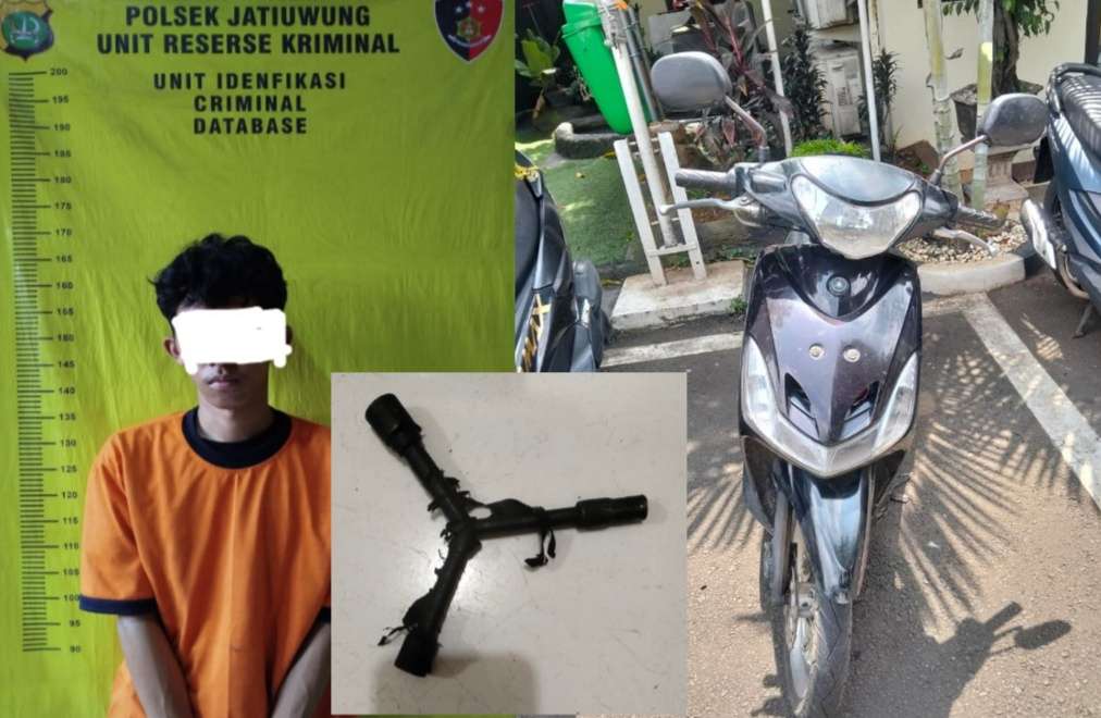 Curi Motor di Halaman Masjid, Pelaku Curanmor Diamankan Polisi di Tangerang
