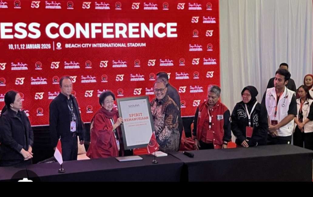 Peluncuran Buku Spirit Kemanusiaan: Manajemen Risiko Bencana ala Megawati Soekarnoputri