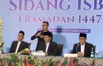 Sidang Isbat Tetapkan Awal Ramadhan Kamis 19 Februari, Muhammadiyah Mulai Puasa Besok Sidang Isbat Tetapkan Awal Ramadhan Kamis 19 Februari, Muhammadiyah Mulai Puasa Besok