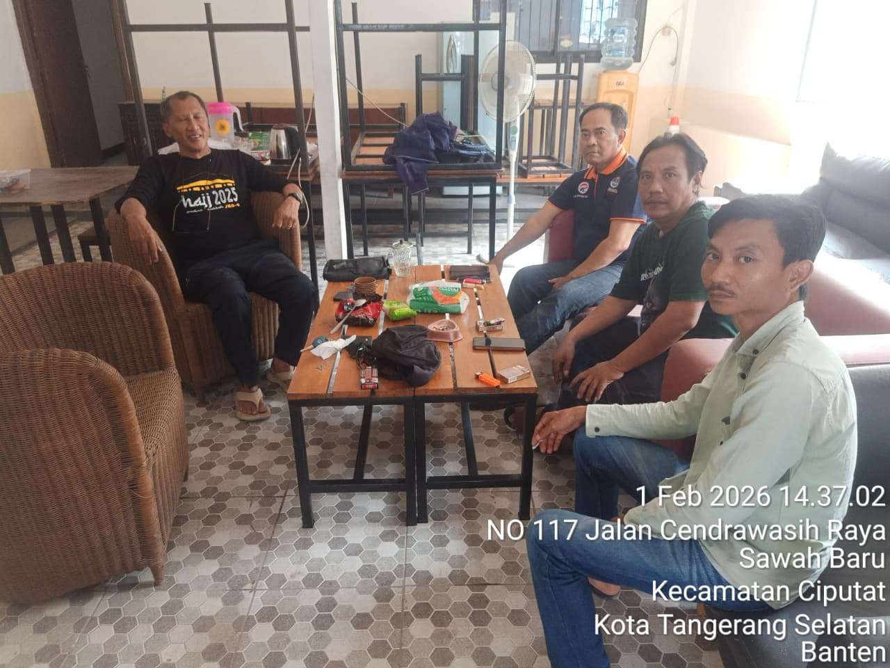 Silaturahmi Ketua DPW IWO-I Banten ke DPD Tangsel, Bahas HPN dan Peresmian Kantor Sekertariat