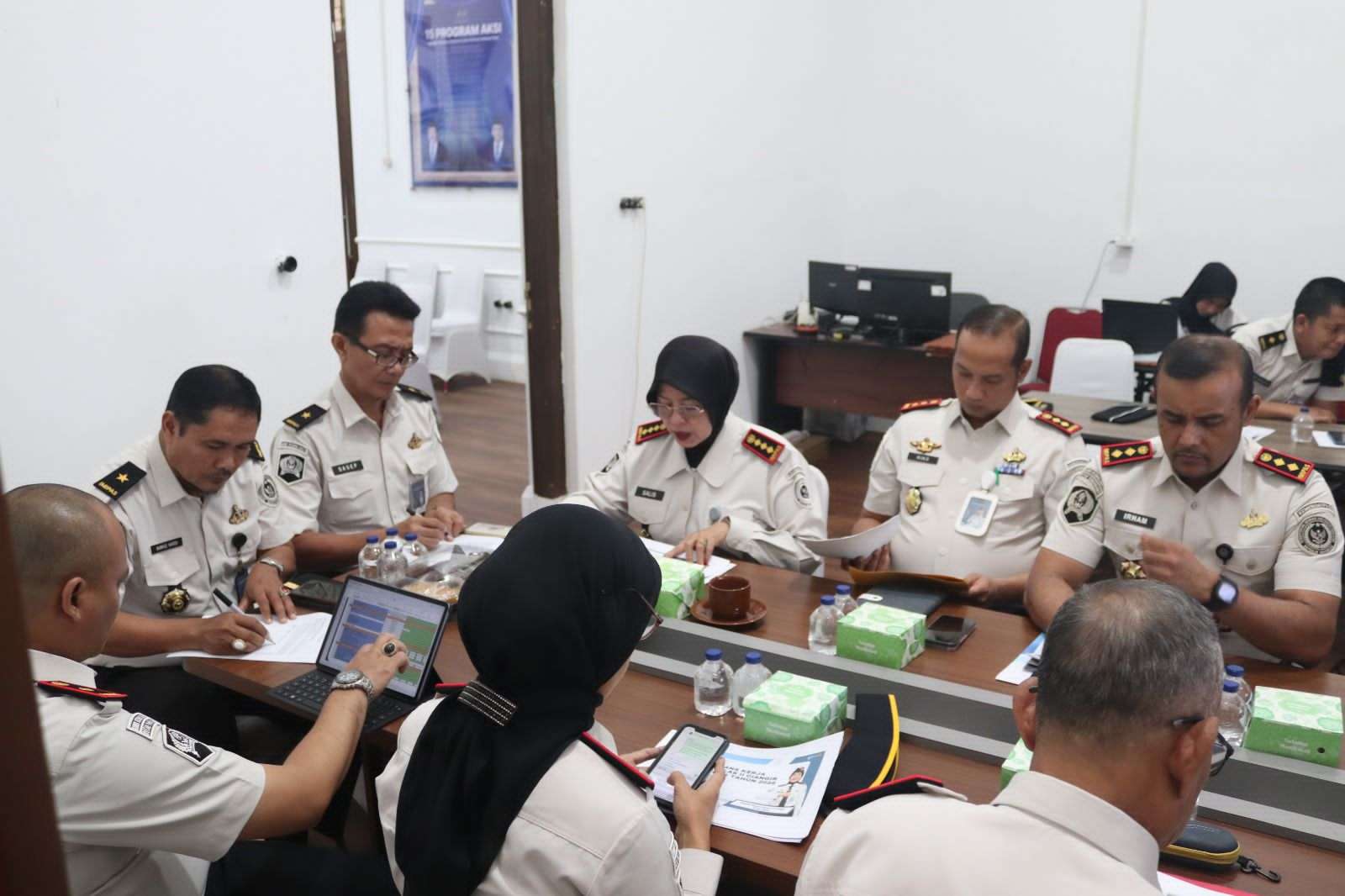 Ka. Lapas Serang Komitmen Zona Integritas, Tandatangani Komitmen Kerja Bersama