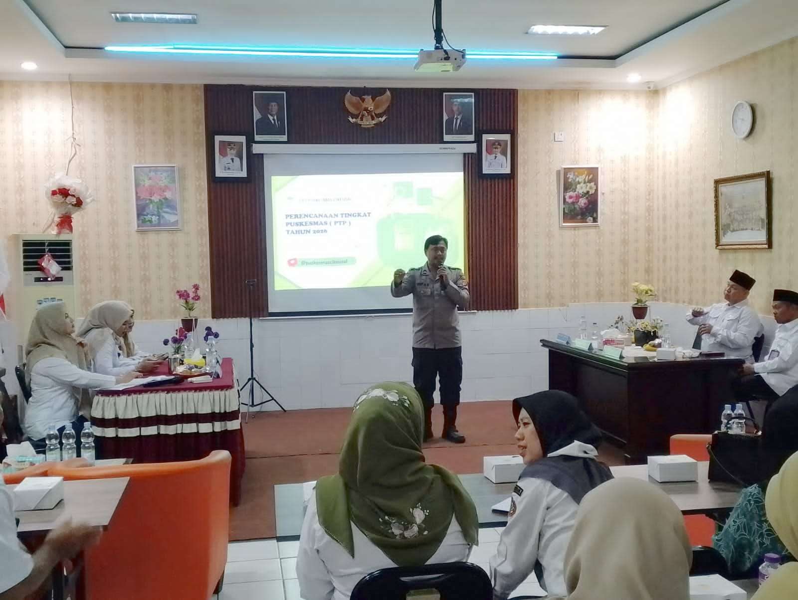 Bangun Sinergitas Lintas Sektor Kapolsek Cikeusal Hadiri PTP Cikeusal Tahun 2026