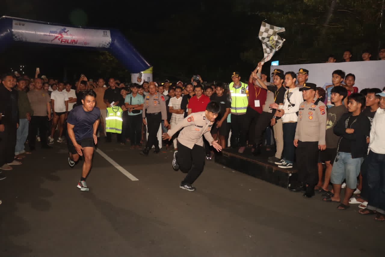 Polresta Tangerang dan BEM Ajak Anak Muda Berolahraga Positif