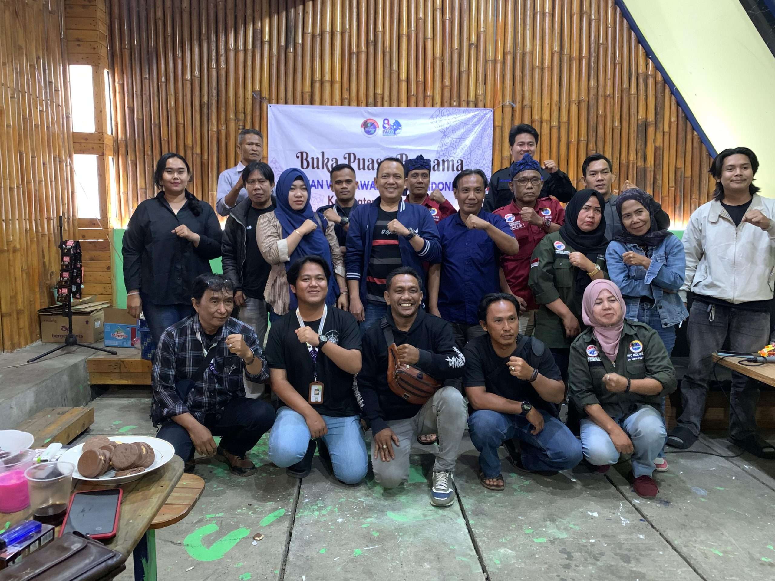 Silaturahmi Ramadan, DPW IWO-I Banten dan DPD IWO-I Pandeglang Perkuat Solidaritas Antar Pengurus