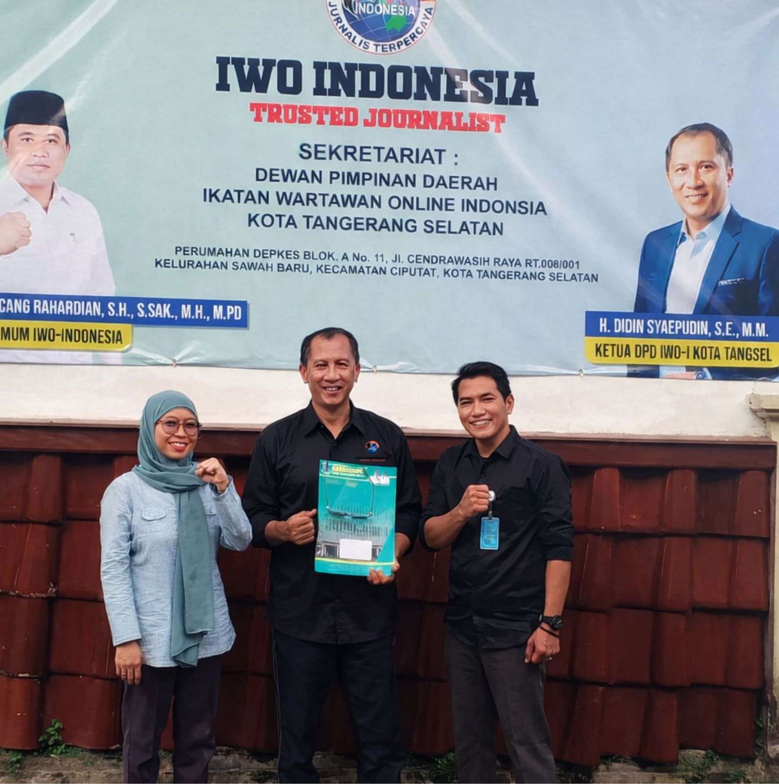 SKTL Dikantongi DPD IWOI Tangsel, Titik Awal Uji Kredibilitas Organisasi Pers