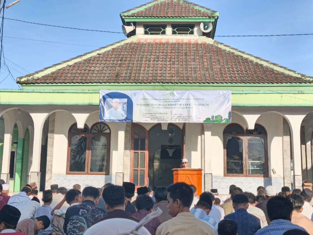 Warga Muhammadiyah Petir Gelar Sholat Idul Fitri 1447 H, Khutbah Tekankan Empat Ciri Puasa Sukses