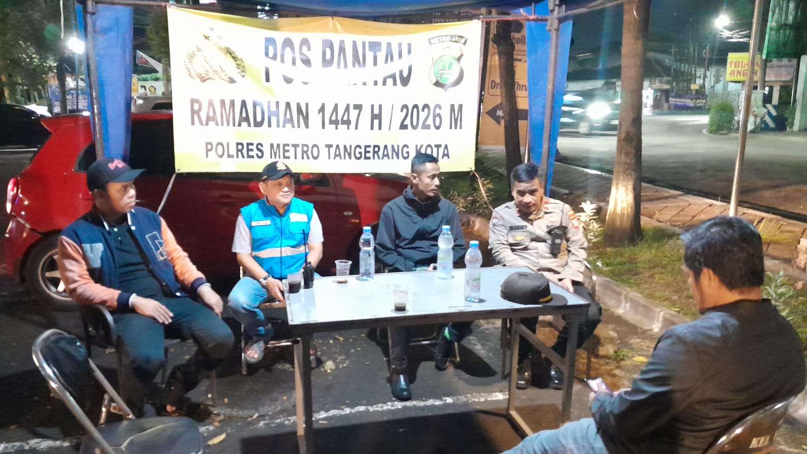 Takbiran Tanpa Celah: Aparat Karawaci Turun Gunung, Antisipasi Gangguan Hingga Titik Rawan
