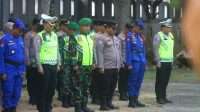 Polda Banten Gelar Apel Pergeseran Pasukan untuk Pengamanan Jalur Wisata Pasca Lebaran