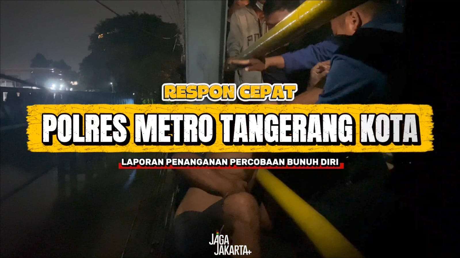 Depresi karena Sakit Tak Kunjung Sembuh, Pria di Karawaci Coba Akhiri Hidup di Jembatan