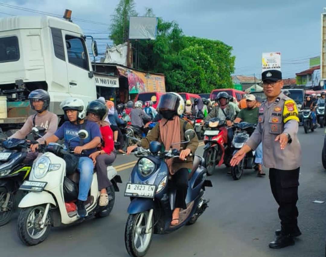 Polsek Cikande Intensifkan Strong Point Selama Ramadan