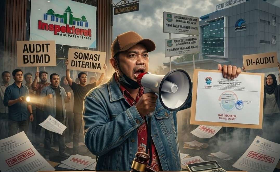 Bungkamnya Plt Bupati Indikasi Audit BUMD Cuma Fiktif, IWOI Kabupaten Bekasi Layangkan Somasi Bungkamnya Plt Bupati Indikasi Audit BUMD Cuma Fiktif, IWOI Kabupaten Bekasi Layangkan Somasi