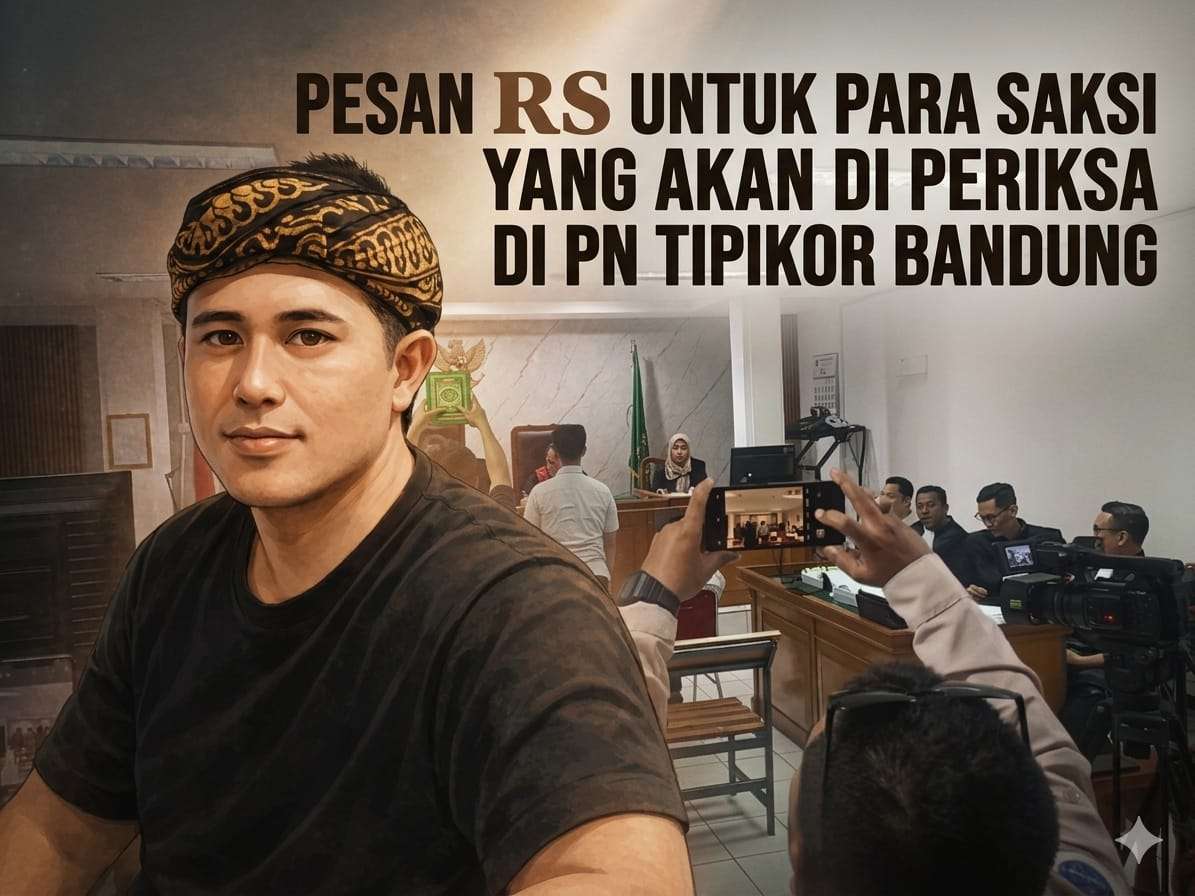Praktisi Hukum RS Serukan Saksi Sampaikan Fakta, Efek Jera Hilangkan Budaya “Ijon Proyek” Praktisi Hukum RS Serukan Saksi Sampaikan Fakta, Efek Jera Hilangkan Budaya “Ijon Proyek”