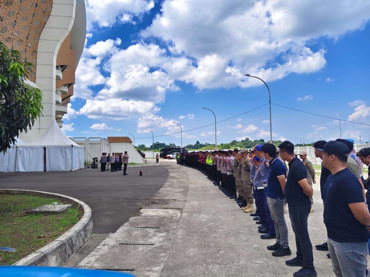 Polda Banten Laksanakan Pengamanan Pertandingan Liga 2 Adhyaksa FC vs Persiraja Banda Aceh di BIS