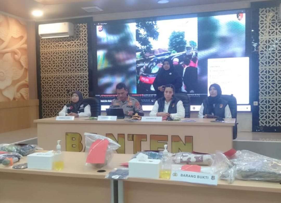Polda Banten Ungkap Kasus Kekerasan Seksual terhadap Anak, Dua Tersangka Diamankan