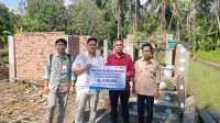 Bank Sumsel Babel Cabang Muara Enim Serahkan Bantuan Pembangunan Rumah Korban Kebakaran