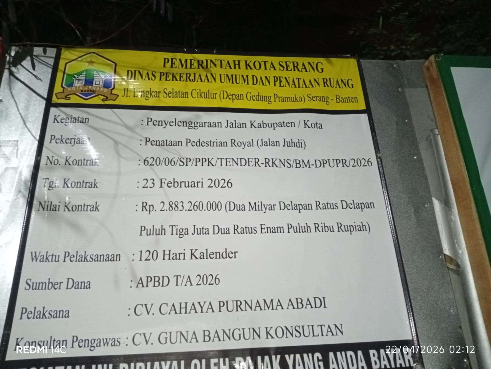 Aktivis Soroti Proyek Pedestrian Royal di Jalan Juhdi, Anggaran Rp2 Miliar Dinilai Fantastis