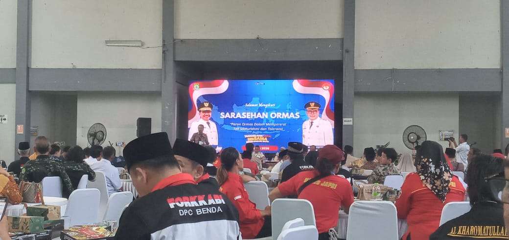 SARASEHAN ORMAS KOTA TANGERANG GELAR PERTEMUAN PERKUAT SILATURAHMI DAN TOLERANSI
