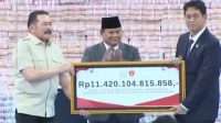 Presiden Prabowo Jadi Saksi Penyerahan Rp 11,4 Triliun Hasil Sita dan Denda ke Negara Presiden Prabowo Jadi Saksi Penyerahan Rp 11,4 Triliun Hasil Sita dan Denda ke Negara