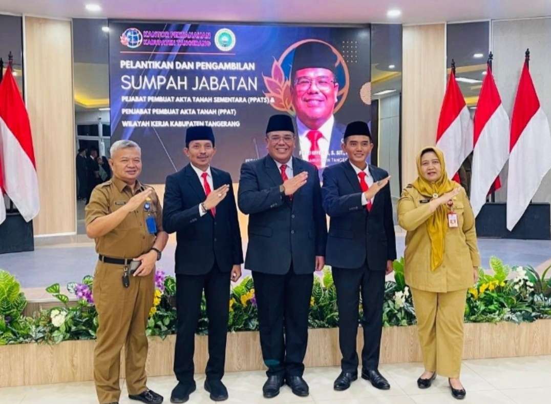 Camat Kemiri Rudi Hadikarsono Resmi Dilantik sebagai PPATS