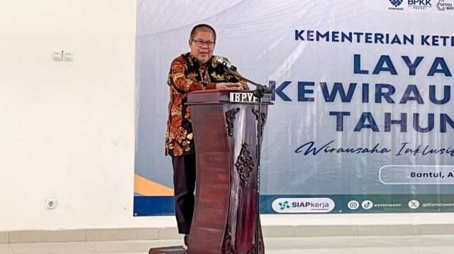Kemnaker Perluas Kesempatan Kerja Disabilitas lewat Pelatihan Wirausaha