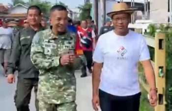 Pemerintah Kecamatan Rajeg Bersama Jajaran Gelar Korve di Desa Pengarengan