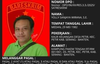 Polres Serang Tangkap DPO Korupsi Dana Desa, Negara Rugi Rp1 Miliar Lebih
