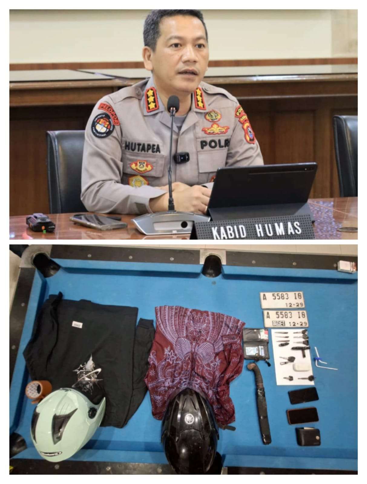 Ditreskrimum Polda Banten Ringkus 4 Pelaku Pencurian Motor di Cikande