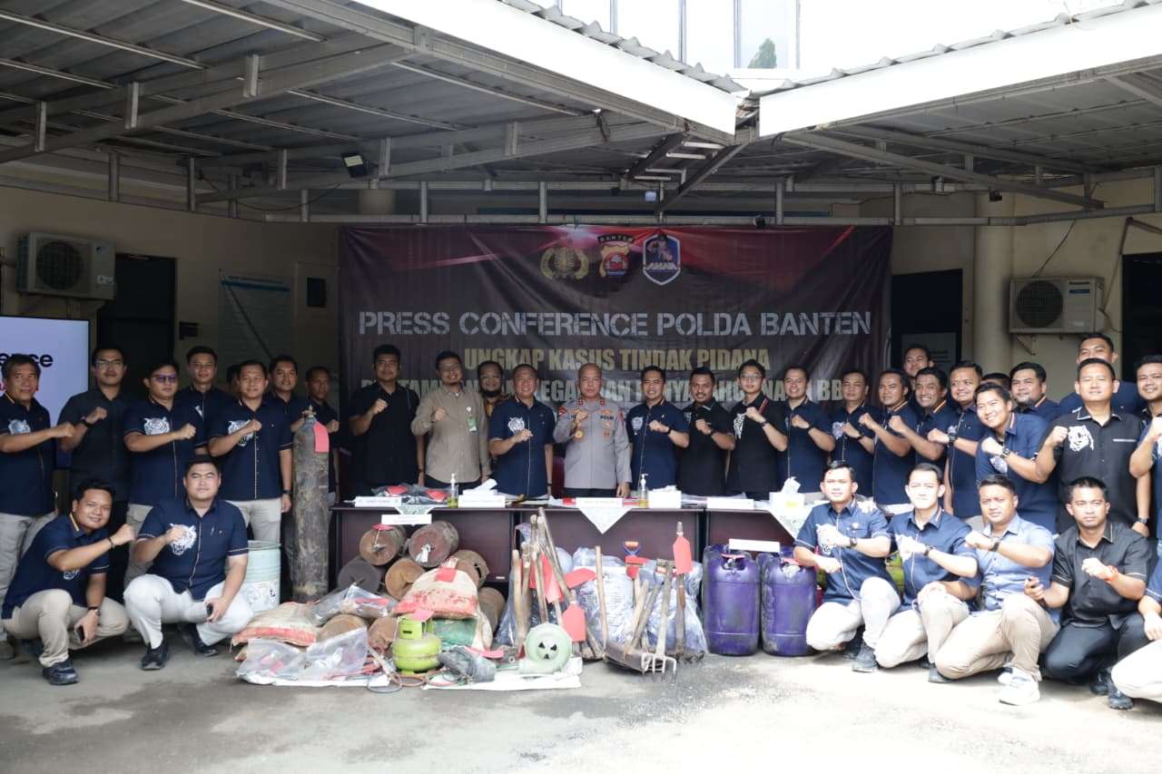 Subsidi Disalahgunakan, Polda Banten Amankan 8 Pelaku dan Ribuan Liter BBM
