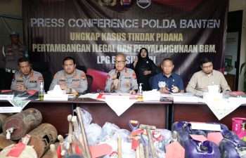 Polda Banten Ringkus 7 Tersangka Kasus Tambang Ilegal Periode 2026
