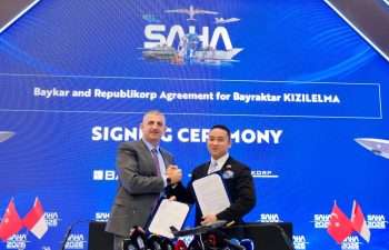 Republikorp dan Baykar Teken Kerja Sama Pengembangan UCAV Bayraktar KIZILELMA di Istanbul