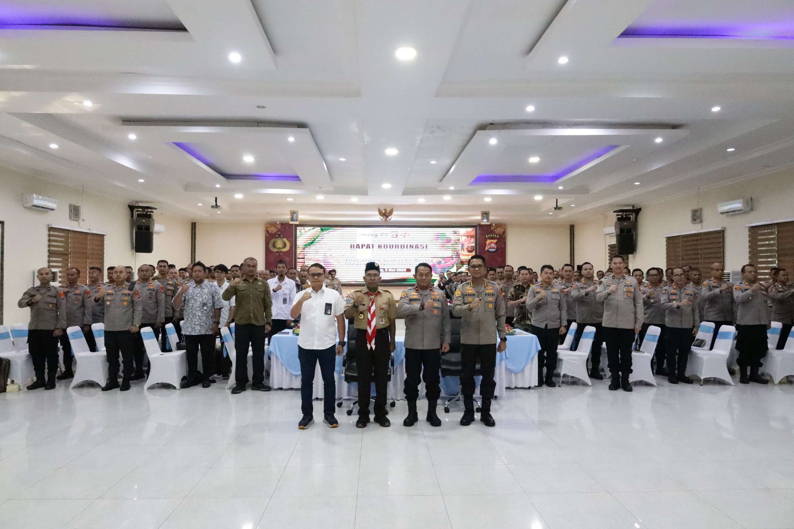 Polda Banten Bersama Pemerintah Daerah Gelar Rakor Ketahanan Pangan