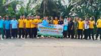 Jumat Bersih, Polres Serang Bersama Forkopimcam Tunjung Teja Gelar Gerakan ASRI Bersihkan Sampah di Jalan Provinsi