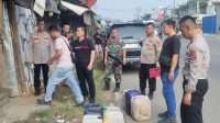 Polsek Cikande Gelar Operasi Pekat, Amankan Ratusan Liter Miras Jenis Tuak
