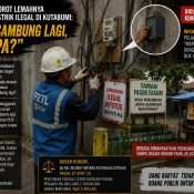 Listrik Ilegal di Kutabumi: “Putus-Sambung Lagi, Ada Apa?”