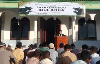 Warga Muhammadiyah Kecamatan Petir Laksanakan Shalat Idul Adha 1447 H di Lapangan Masjid Al Furqon